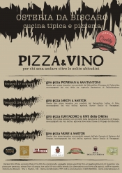 Ti aspettiamo al Pizza & Vino!