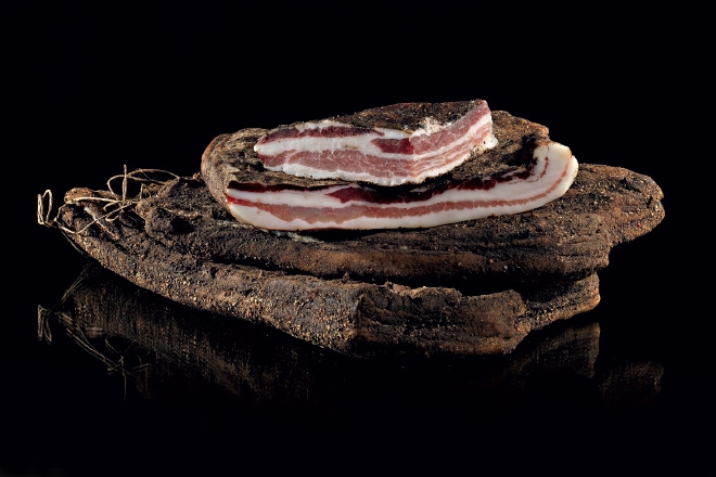 Pancetta Pepata